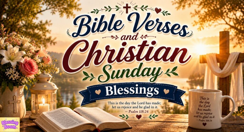 Bible Verses and Christian Sunday Blessing
