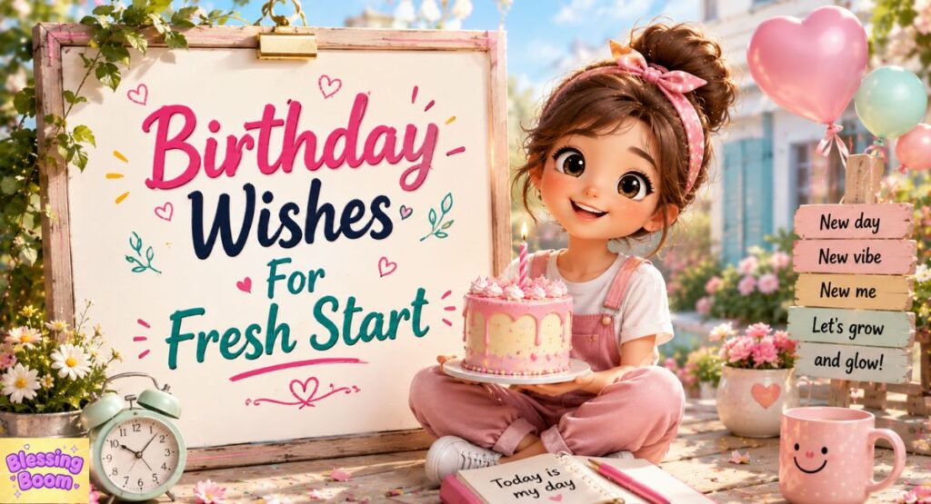 birthday wishes for myself for fresh start