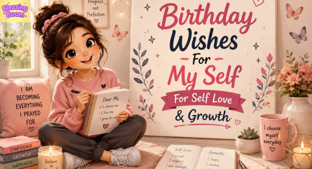 birthday wishes for myself for self love and growth