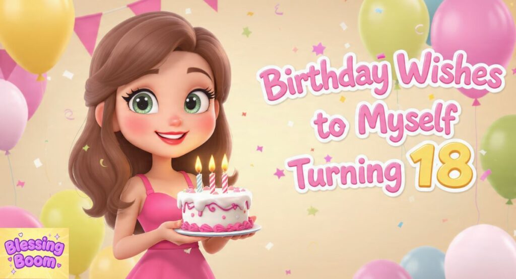 birthday wishes for myself turning eighteen
