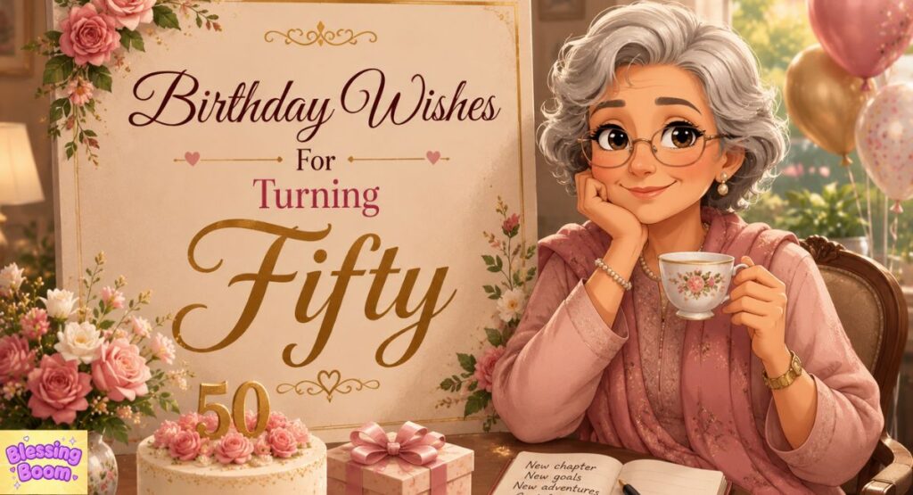 birthday wishes for myself turning fifty