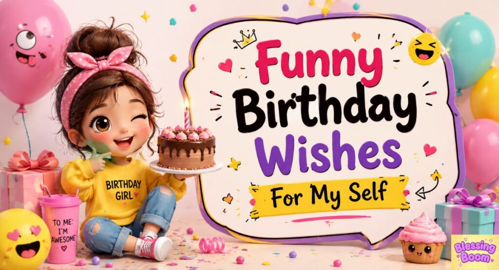funny birthday wishes for myself