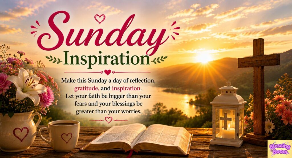 Sunday blessings inspiration
