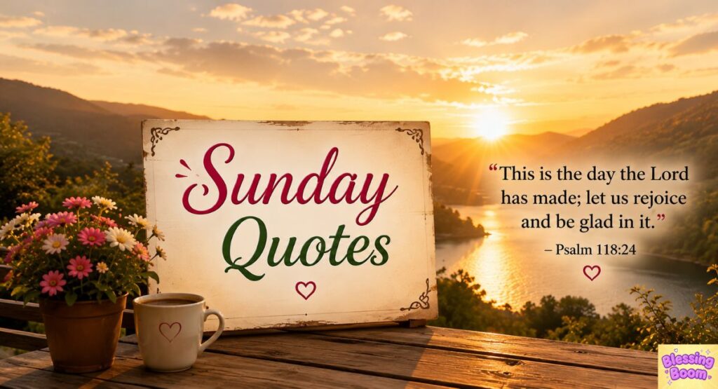 Sunday blessings quotes