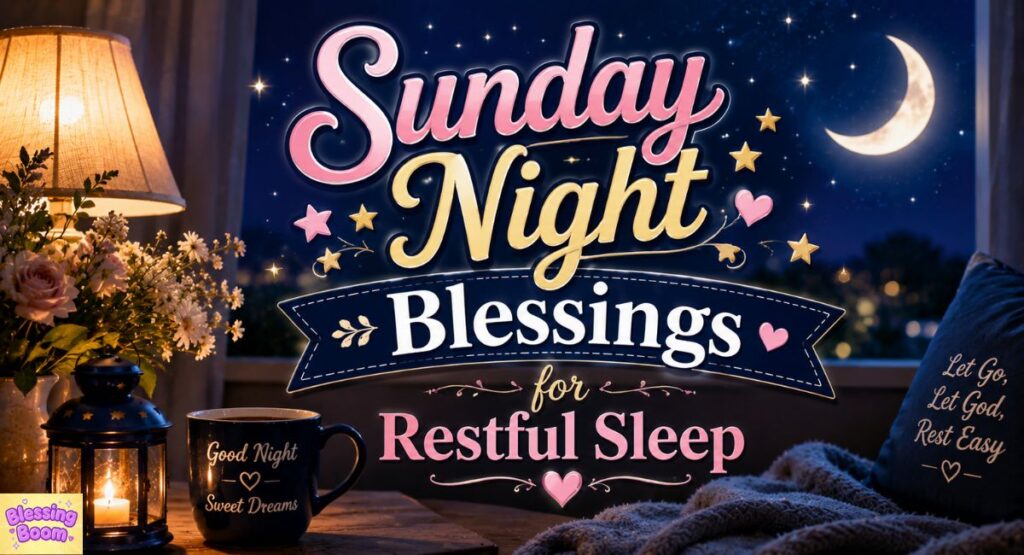 Sunday Night Blessings for Restful Sleep