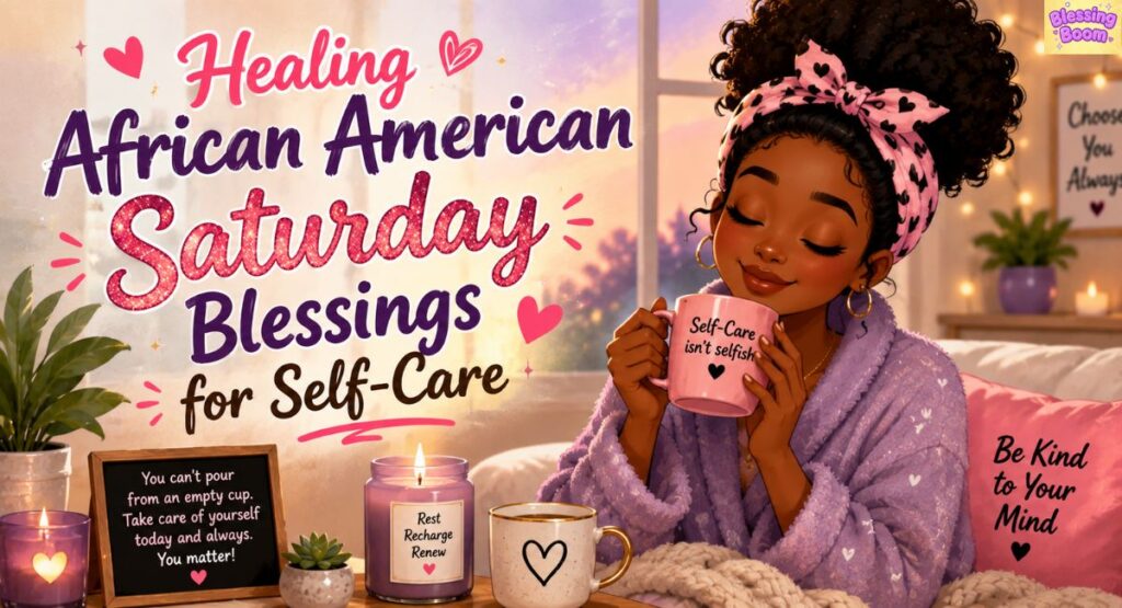 Healing African American Saturday Blessings for Self-Care