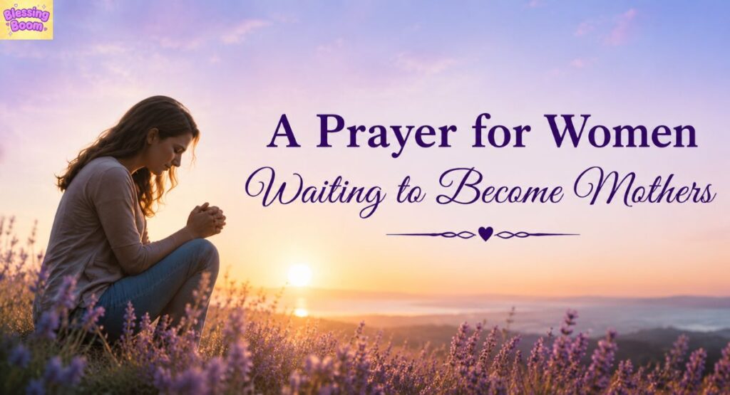 A Prayer for Women Waiting to Become Mothers