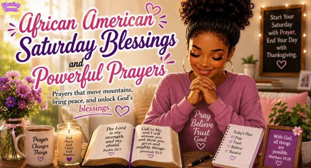 African American Saturday Blessings and Powerful Prayers