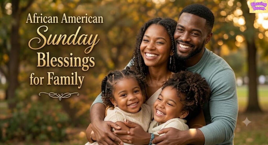 African American Sunday Blessings for Family