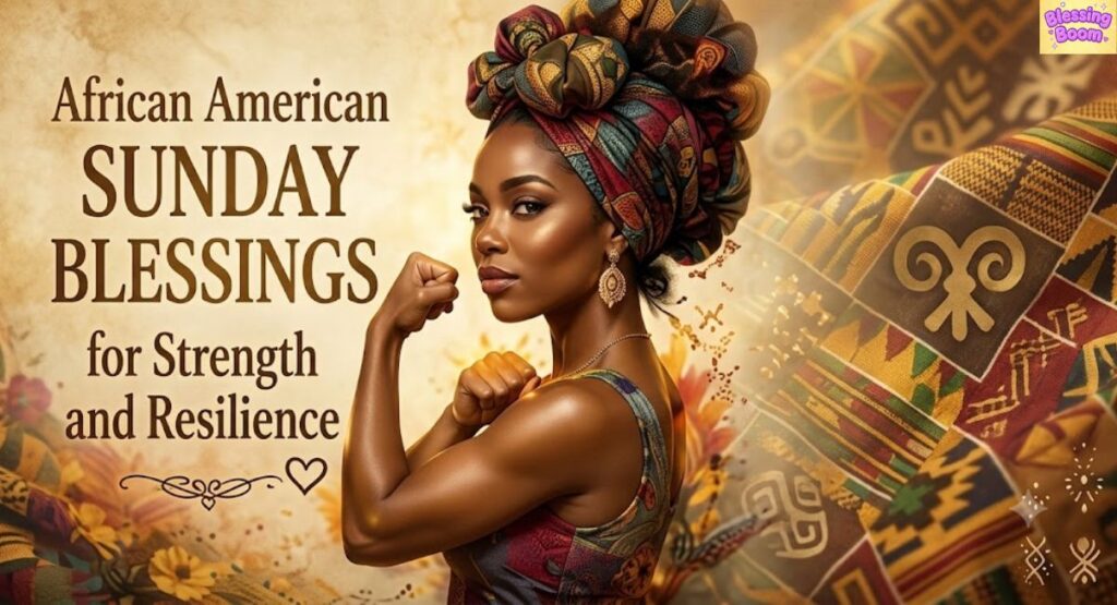 African American Sunday Blessings for Strength and Resilience