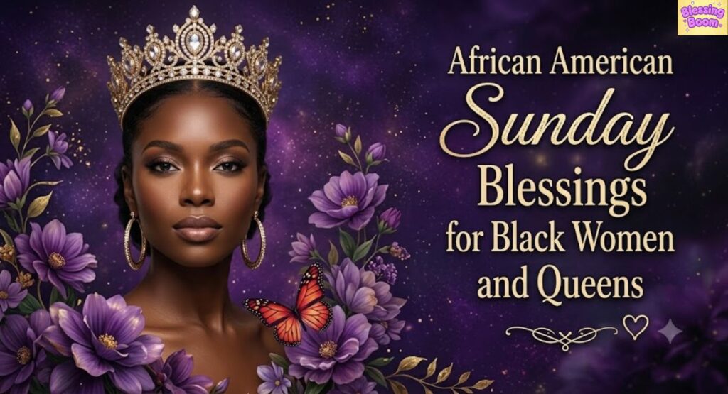 African American Sunday Blessings for Black Women and Queens