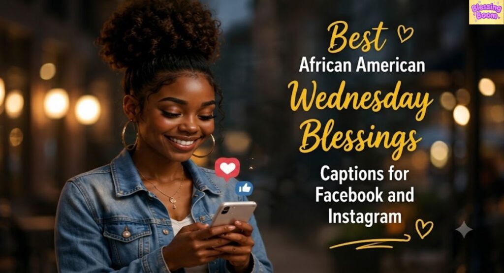 Best African American Wednesday Blessings Captions for Facebook and Instagram