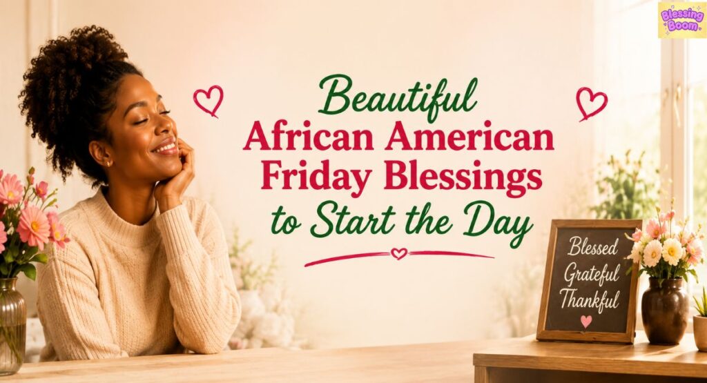 Beautiful African American Friday Blessings to Start the Day