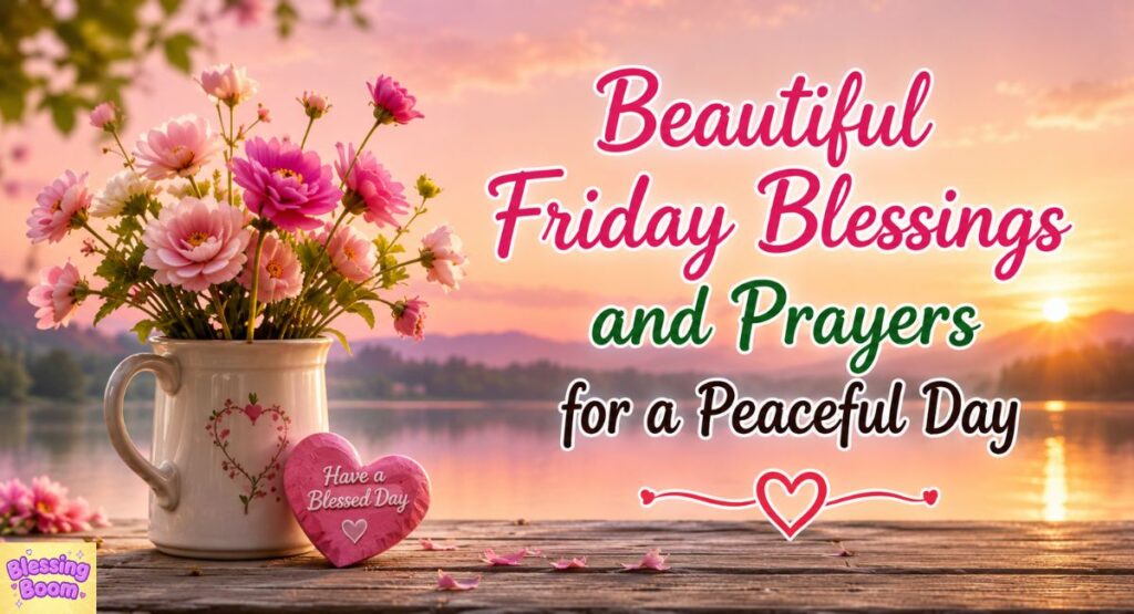 Beautiful Friday Blessings and Prayers for a Peaceful Day