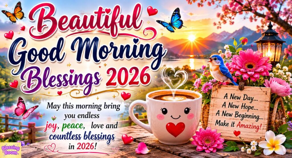 Beautiful Good Morning Blessings 2026