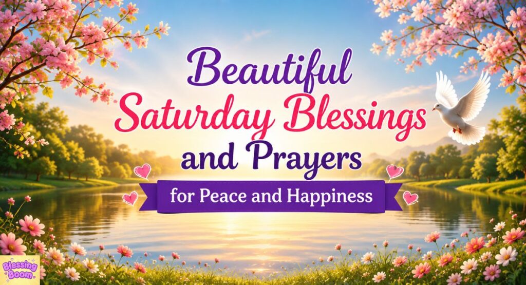 Beautiful Saturday Blessings and Prayers for Peace and Happiness