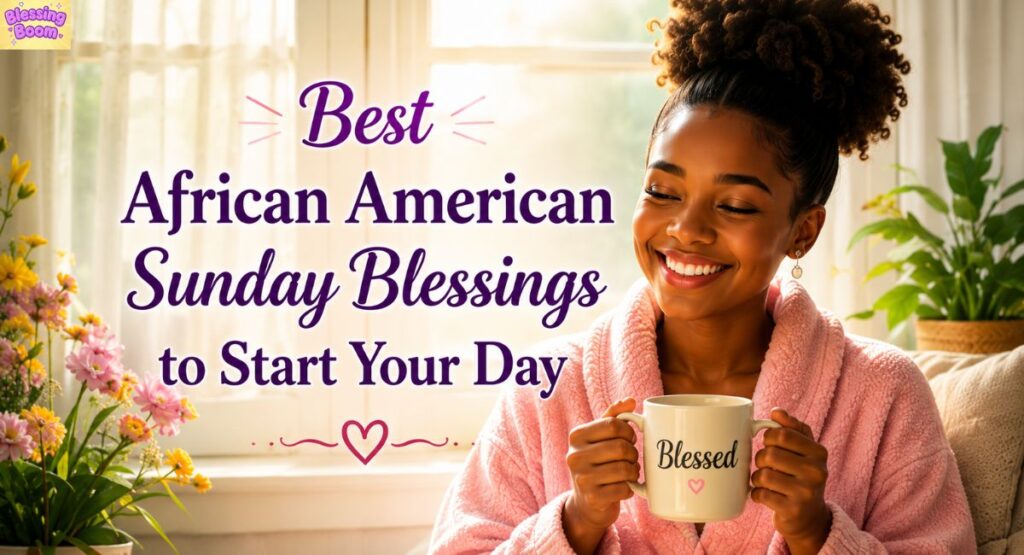 Best African American Sunday Blessings to Start Your Day