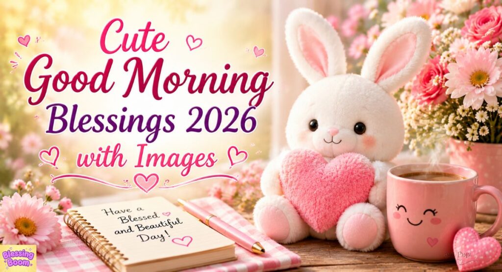 Cute Good Morning Blessings 2026 with Images