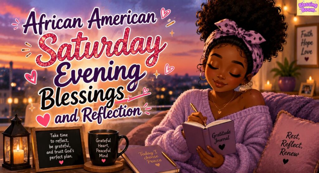 African American Saturday Evening Blessings and Reflection