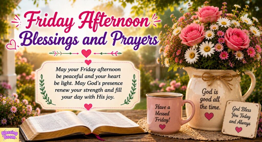 Friday Afternoon Blessings and Prayers