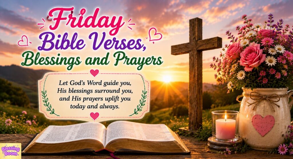Friday Bible Verses, Blessings and Prayers