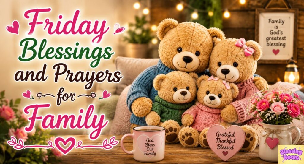 Friday Blessings and Prayers for Family