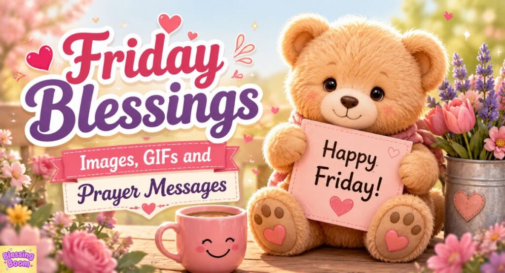 Friday Blessings Images, GIFs and Prayer Messages
