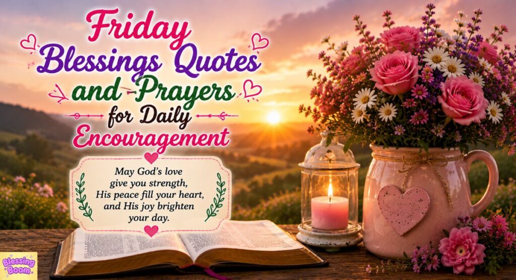 Friday Blessings Quotes and Prayers for Daily Encouragement
