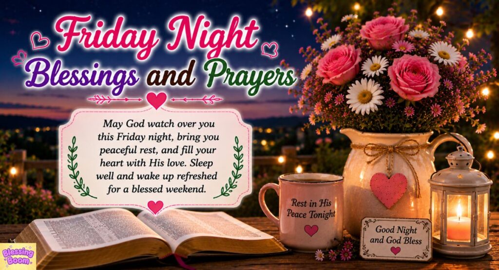 Friday Night Blessings and Prayers for a Peaceful Weekend