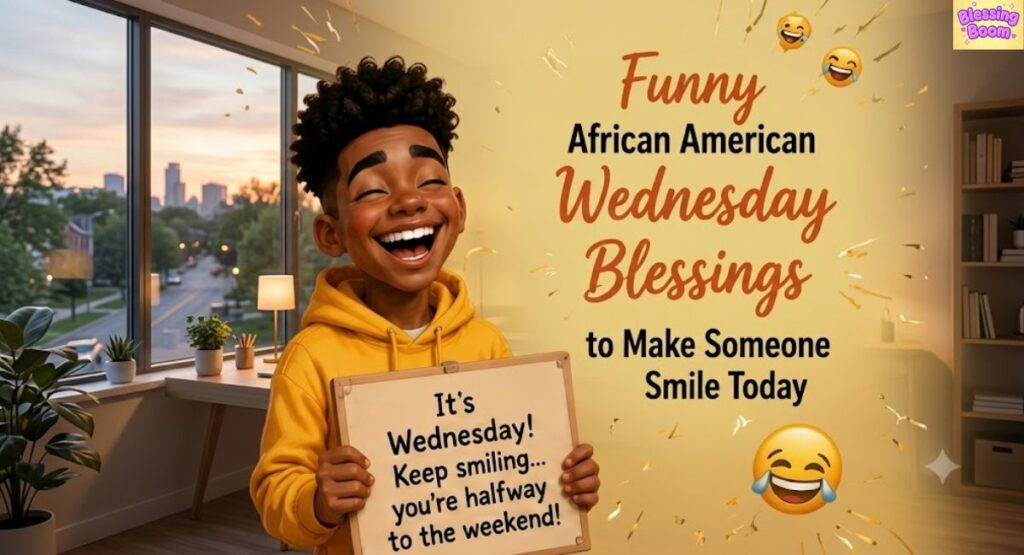 Funny African American Wednesday Blessings to Make Someone Smile Today