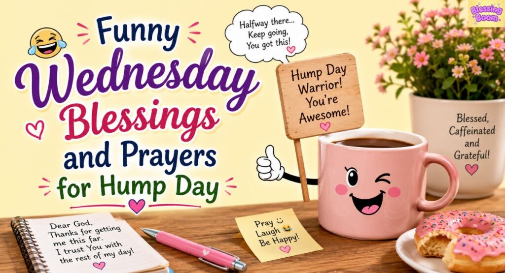 Funny Wednesday Blessings and Prayers for Hump Day