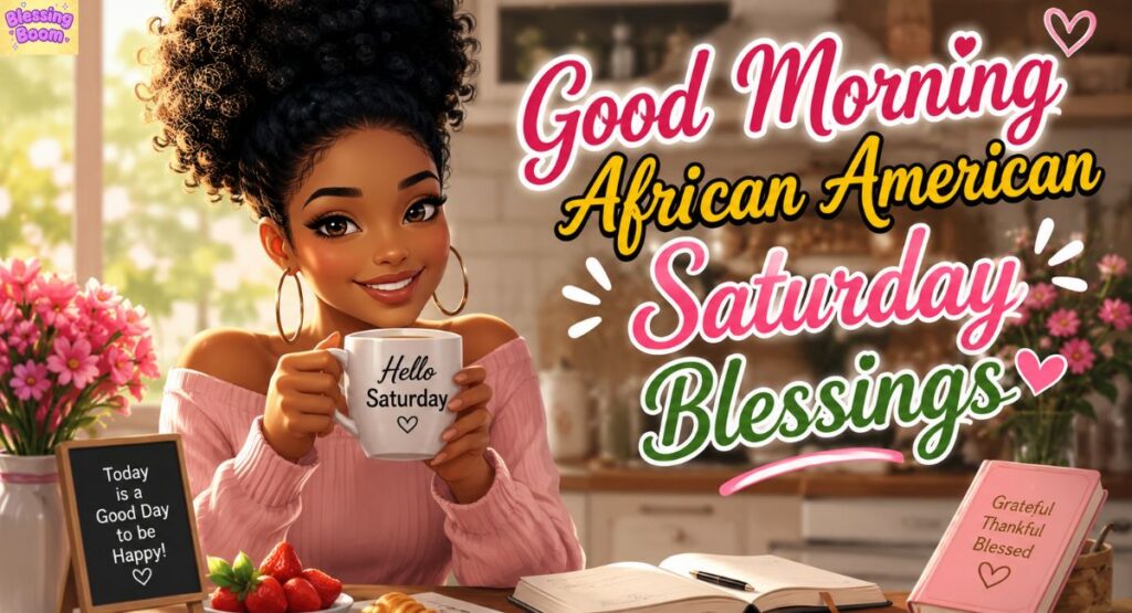 Good Morning African American Saturday Blessings
