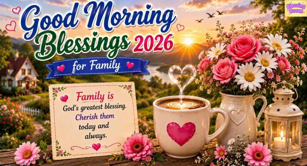 Good Morning Blessings 2026 for Family