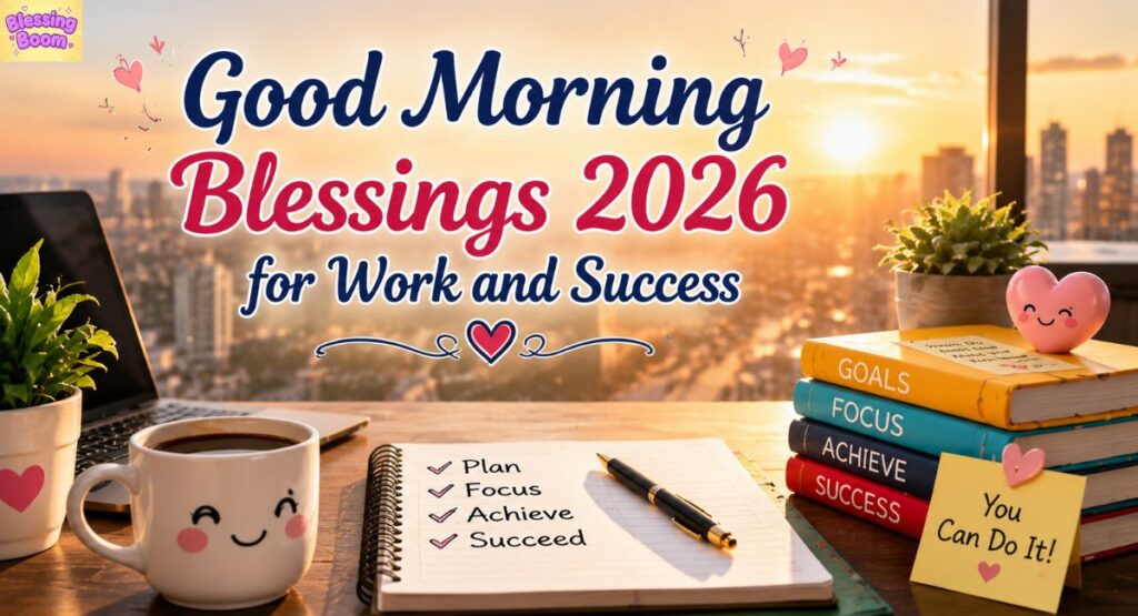 Good Morning Blessings 2026 for Work and Success