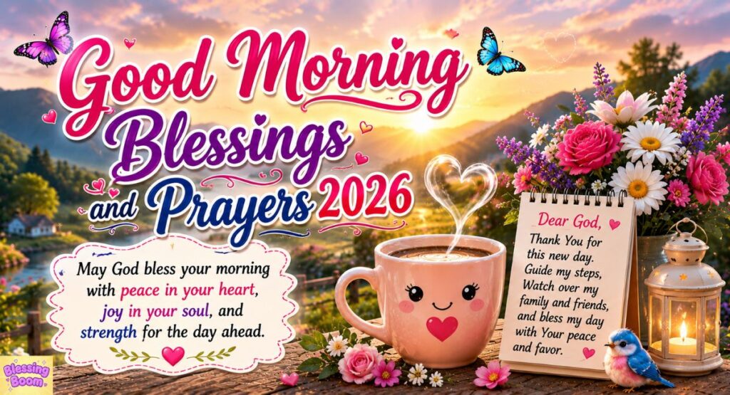 Good Morning Blessings and Prayers 2026
