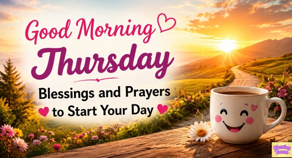 Good Morning Thursday Blessings and Prayers to Start Your Day
