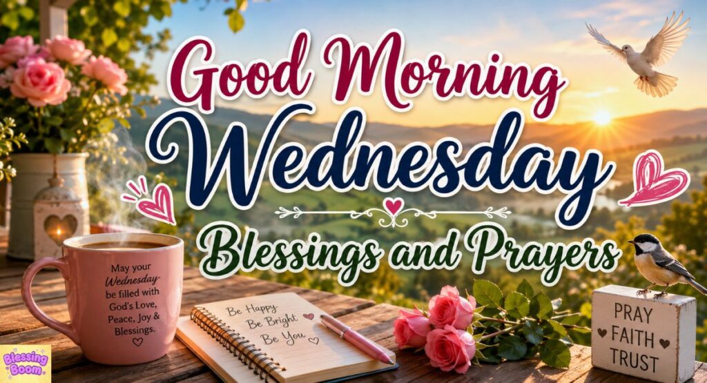 Good Morning Wednesday Blessings and Prayers