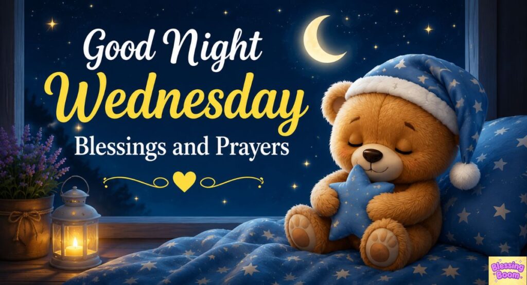 Good Night Wednesday Blessings and Prayers