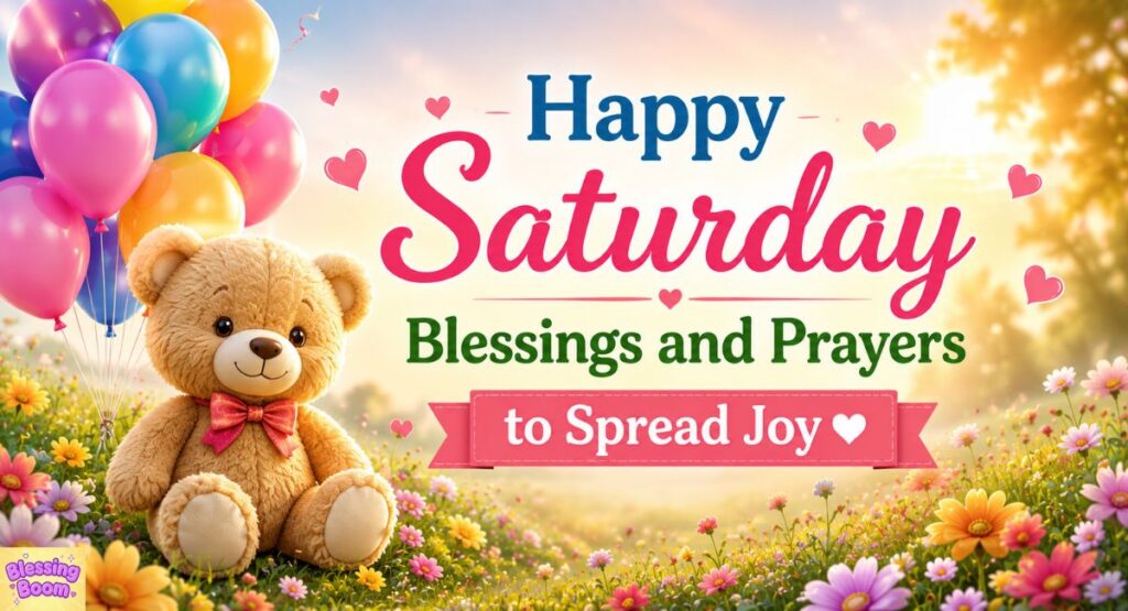 Happy Saturday Blessings and Prayers to Spread Joy