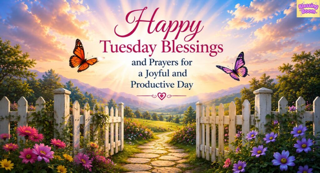 Happy Tuesday Blessings and Prayers for a Joyful and Productive Day