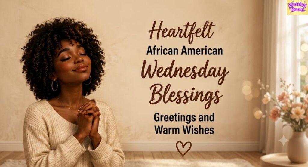 Heartfelt African American Wednesday Blessings Greetings and Warm Wishes