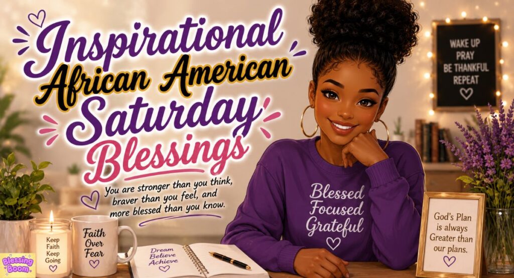 Inspirational African American Saturday Blessings
