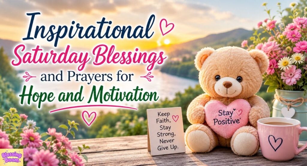 Inspirational Saturday Blessings and Prayers for Hope and Motivation