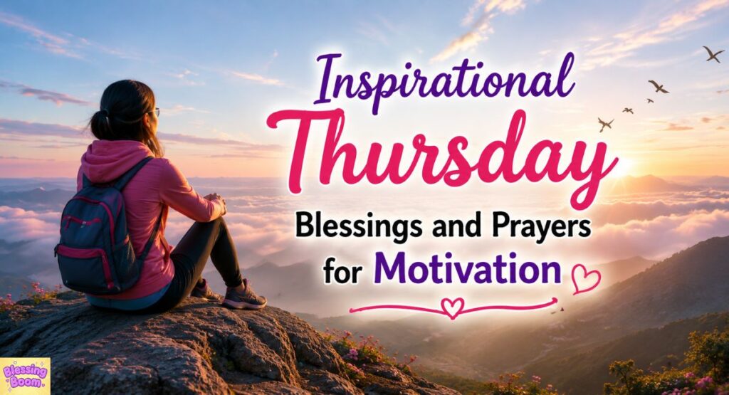 Inspirational Thursday Blessings and Prayers for Motivation