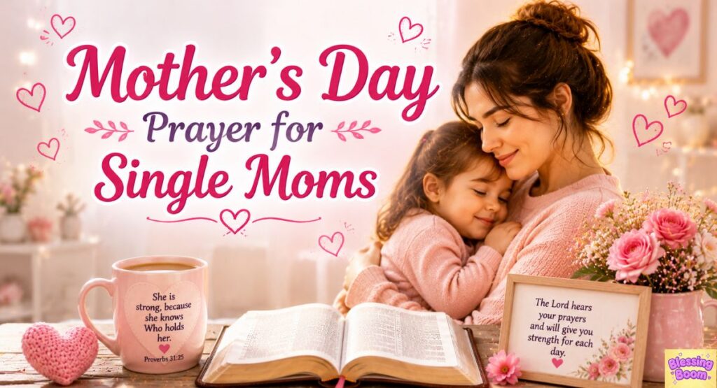 Mother's Day Prayer for Single Moms