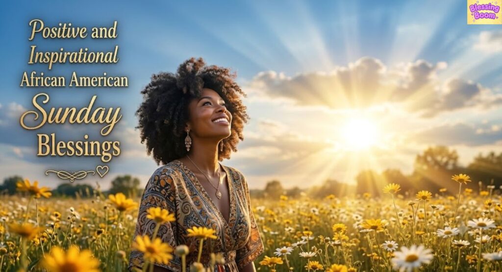 Positive and Inspirational African American Sunday Blessings