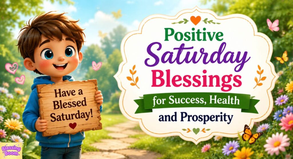 Positive Saturday Blessings for Success, Health and Prosperity