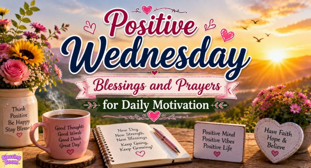 Positive Wednesday Blessings and Prayers for Daily Motivation