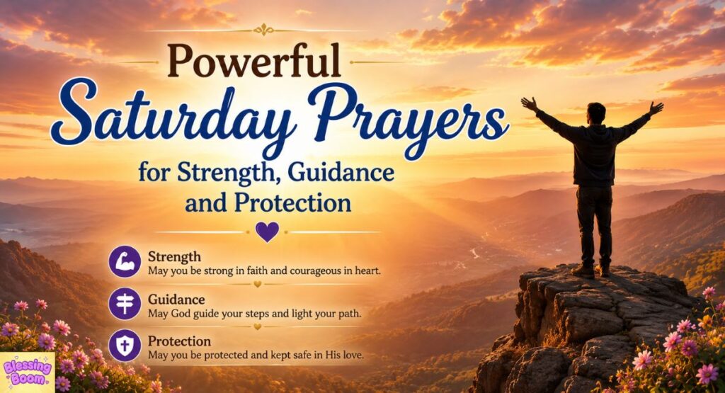 Powerful Saturday Prayers for Strength, Guidance and Protection