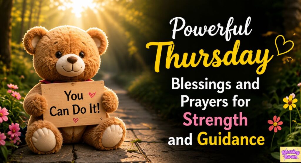 Powerful Thursday Blessings and Prayers for Strength and Guidance
